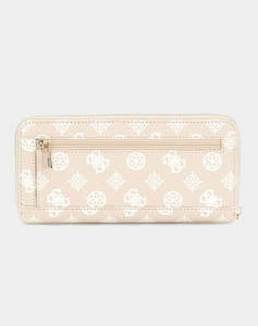 GUESS LAUREL SLG LARGE ZIP AROUND ДАМСКИ ПОРТФЕЙЛ (Размери: 21 x 10 x 2см.)
