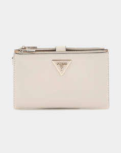 GUESS LAUREL SLG DBL ZIP ORGANIZER ДАМСКИ АКСЕСОАРИ (Размери: 21 x 11 x 3см.)