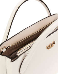 GUESS FEDANA ELITE SATCHEL ДАМСКА ЧАНТА (Размери: 29 x 18 x 9см.)