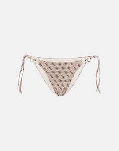 GUESS STRING BRIEF - PRINTED RECY POLYAMIDE 180GR WOMENS SWIMSUIT
