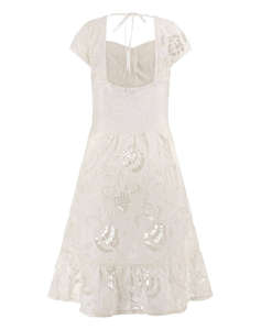 GUESS DOMITILLA EMBRO DRESS WOMENS DRESS