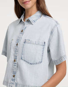 GUESS JEANS GJ BOXY SS SHIRT WOMENS SHIRT