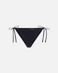 GUESS STRING BRIEF - RECY NYLON MICROFIBER SLINKY WOMENS SWIMSUIT