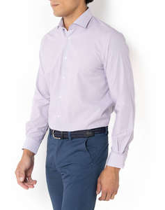 THE BOSTONIANS РИЗА CHESTER POPLIN CUSTOM FIT MiniCheck POPLIN Semi-rex Custom Fit