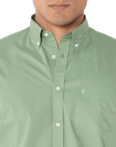 THE BOSTONIANS РИЗА POPLIN REGULAR FIT Plain POPLIN Button-down Regular Fit
