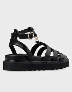 ENVIE WOMENS SYNTHETIC SANDALS FLATFORMS