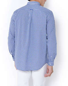 THE BOSTONIANS РИЗА MAVERICK REGULAR FIT MedCheck POPLIN Button-down Regular fit