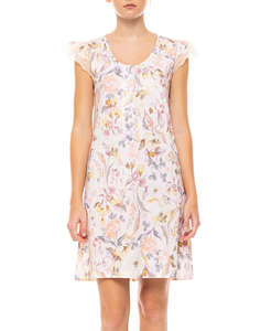 PINK LABEL NIGHTGOWN FLORAL ROSE