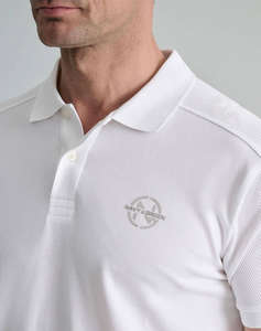 NAVY&GREEN BLOUSE POLO