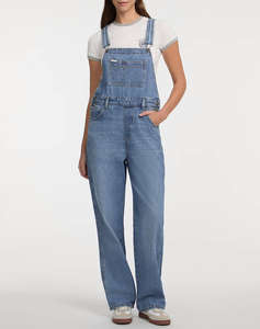 GUESS JEANS GJ DENIM OVERALL - ECO LINEN STORM RG INDIGO ДАМСКИ