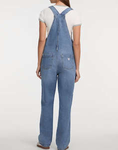 GUESS JEANS GJ DENIM OVERALL - ECO LINEN STORM RG INDIGO ДАМСКИ