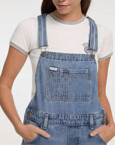 GUESS JEANS GJ DENIM OVERALL - ECO LINEN STORM RG INDIGO ДАМСКИ