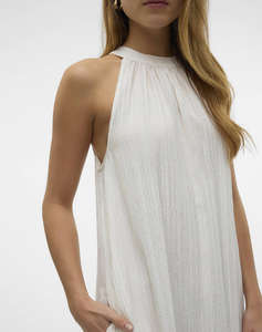 AWARE BY VERO MODA VMRICKI SL HALTER NECK LONG DRESS VMA