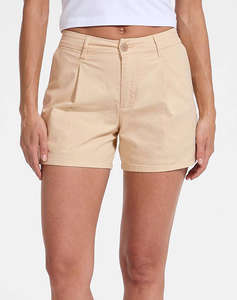 GUESS JEANS GJ CLASSIC SHORT - ECO ORG CO ESSENTIAL STR TWILL ДАМСКИ КЪСИ ПАНТАЛОНИ