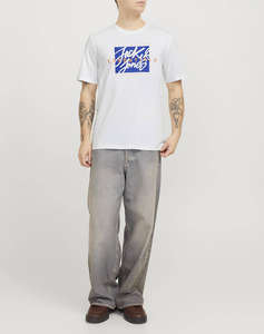 JACK&JONES JJCOLTON TEE SS CREW NECK LN