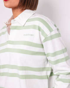 GUESS JEANS GJ LS RUGBY POLO SHIRT ДАМСКА БЛУЗА