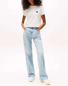 TOMMY JEANS TJW REG SH TOMMY US FLAG SS TEE