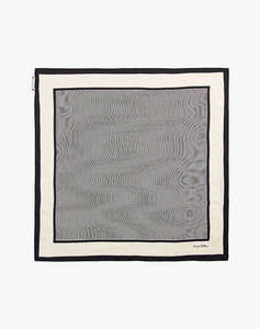 TOMMY HILFIGER TH ELEVATED FLAG SILK SQUARE
