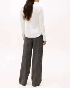 TOMMY HILFIGER 1985 SLIM PIQUE LS SHIRT