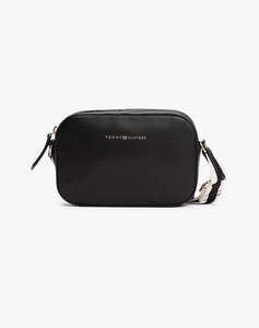 TOMMY HILFIGER TH LOGOTAPE CAMERA BAG (Размери: 19 x 13.5 x 5см.)