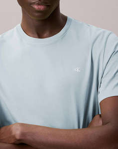 CALVIN KLEIN JEANS SS SMOOTH CTTN SOLID CREWNK TEE