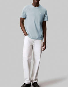 CALVIN KLEIN JEANS SS SMOOTH CTTN SOLID CREWNK TEE