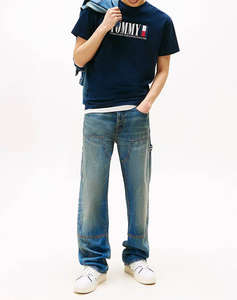 TOMMY JEANS TJM REG TOMMY DNA FLAG TEE EXT