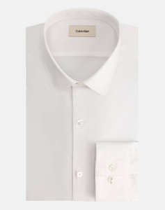 CALVIN KLEIN SLIM ESNTL POPLIN NOS STR SLD
