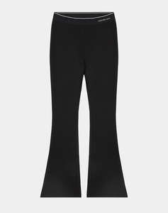 CALVIN KLEIN JEANS LOGO TAPE PUNTO PANTS