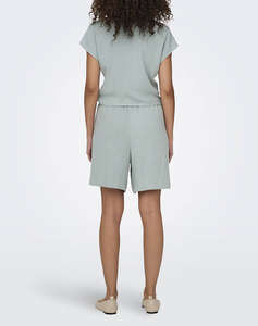 ONLY ONLSIESTA SS KNOT LIN BL SHIRT PNT NOOS