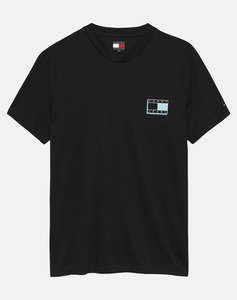 TOMMY JEANS TJM SLIM POP COLOR FLAG TEE EXT