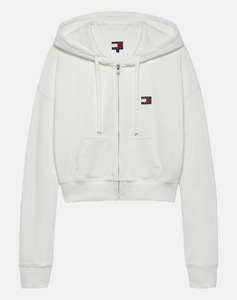 TOMMY JEANS TJW BXY CRP ZIP THRU HOODIE