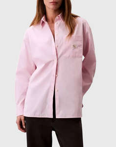 CALVIN KLEIN JEANS POPLIN RELAXED SHIRT
