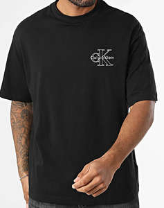 CALVIN KLEIN JEANS A- SS REL SEASONAL MONOLOGO TEE