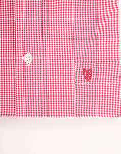 THE BOSTONIANS РИЗА CHESTER ПОПЛИН REGULAR FIT MiniCheck POPLIN Button-down Regular Fit