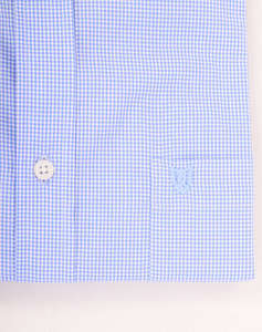 THE BOSTONIANS РИЗА CHESTER POPLIN REGULAR FIT MiniCheck Button-down Regular Fit