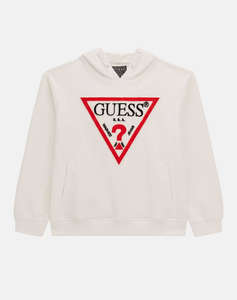 GUESS HOODED LS ACTIVE TOP - MID ORG. CO FRENCH TERRY 340 СУИТШЪРТ CHILDREN BOY