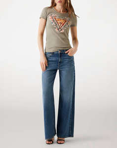 GUESS SS TRIANGLE FLOWERS TEE МЪЖКА ТЕНИСКА