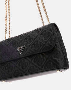 GUESS ADELASIA CNVRTBLE XBODY FLAP ДАМСКА ЧАНТА (Размери: 25 x 15 x 7см.)