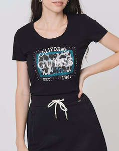 GUESS CN SS ANIMALIER BOXY PRINT МЪЖКА ТЕНИСКА