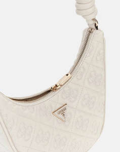 GUESS ADELASIA TOP ZIP SHOULDER BAG ДАМСКА ЧАНТА (Размери: 24 x 21 x 9см.)