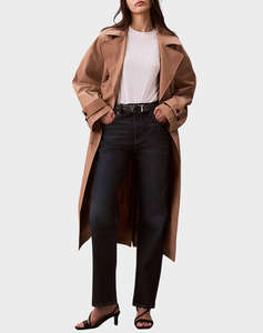 CALVIN KLEIN JEANS HIGH RISE STRAIGHT OXBOW