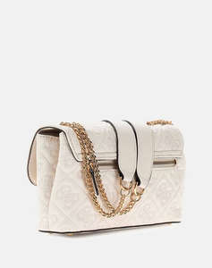 GUESS ADELASIA CNVRTBLE XBODY FLAP ДАМСКА ЧАНТА (Размери: 25 x 15 x 7см.)