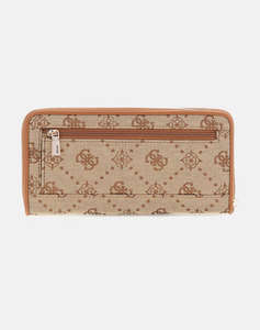 GUESS NEDA SLG LARGE ZIP AROUND ДАМСКИ АКСЕСОАРИ (Размери: 21 x 10 x 2см.)
