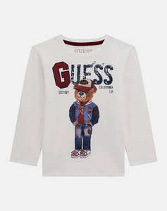 GUESS LS T-SHIRT BLOUSE CHILDREN BOY
