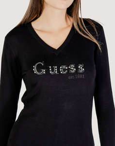 GUESS LS VN KENZIE LOGO SWTR ПЛЕТЕНИ ДАМСКИ ДРЕХИ