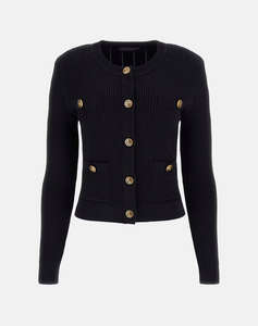 GUESS LS CN EMMIE CARDI SWTR WOMENS JACKET