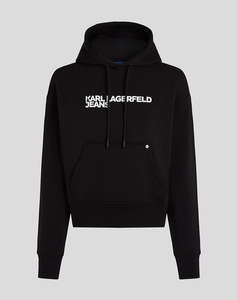 KARL LAGERFELD JEANS KLJ REG LOGO HOODIE