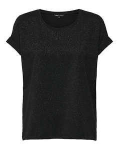 ONLY ONLMOSTER GLITTER S/S TOP NOOS JRS