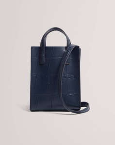 TED BAKER GATOCON Croc Effect Mini Icon Bag (Размери: 14 x 18 x 5см.)